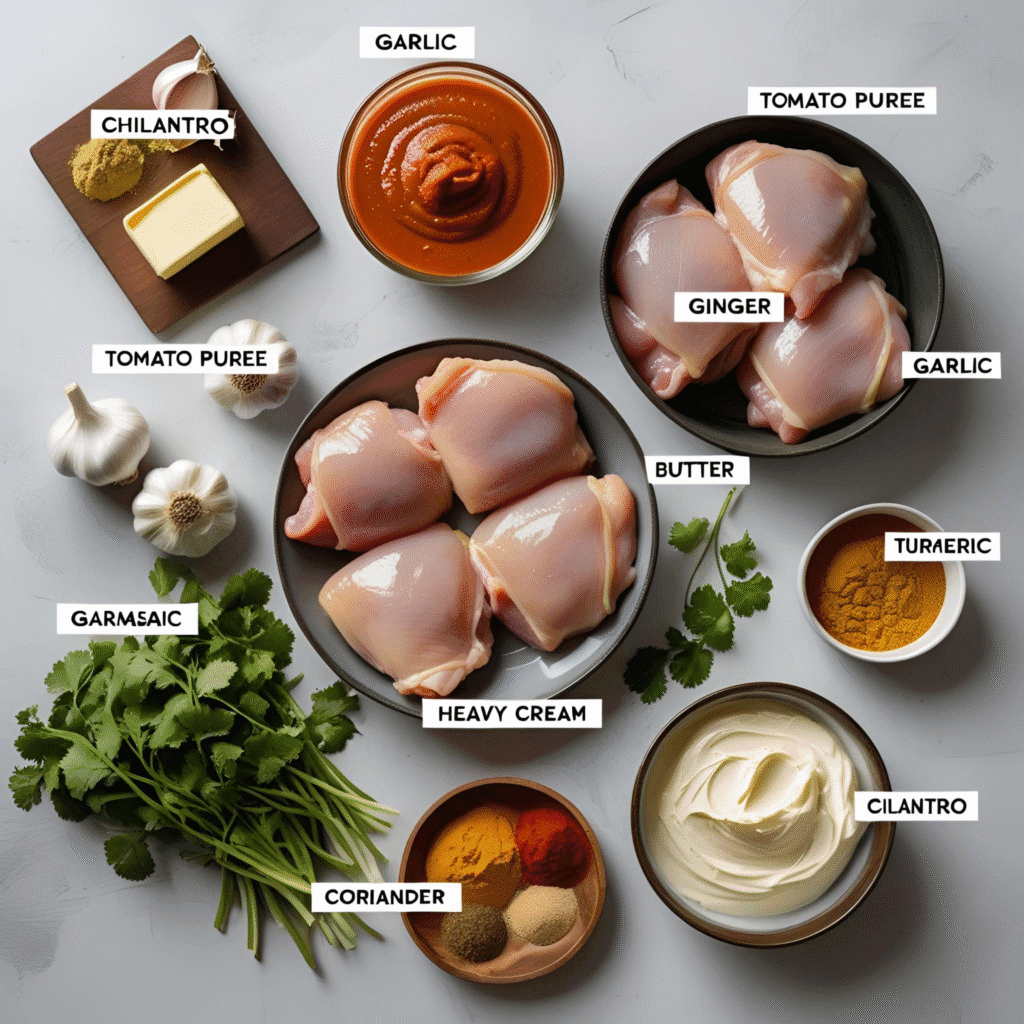 asian butter chicken